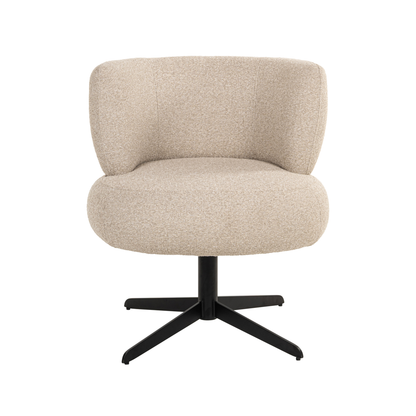 Alexis Swivel Dining Chair – Biscotti