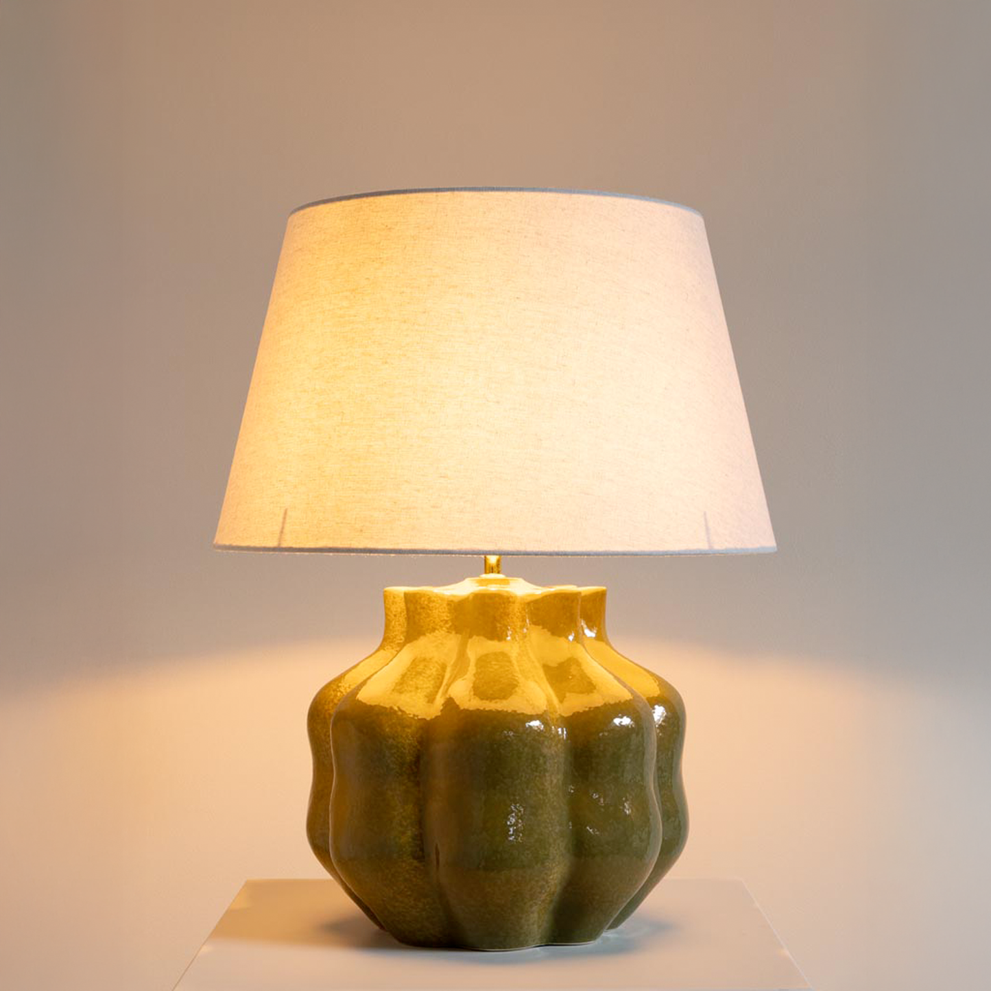 Fleury Green Table Lamp