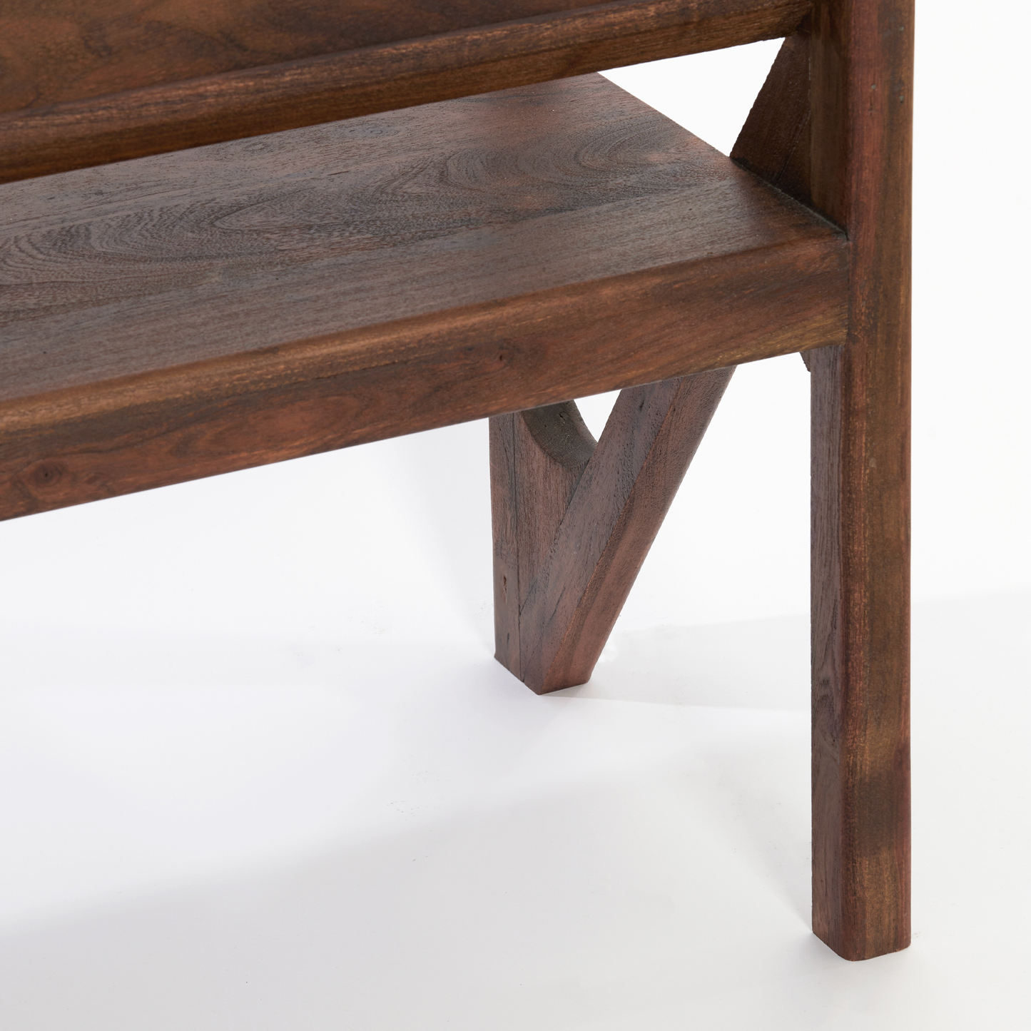 Yuki Acacia Wood & Glass Console Table