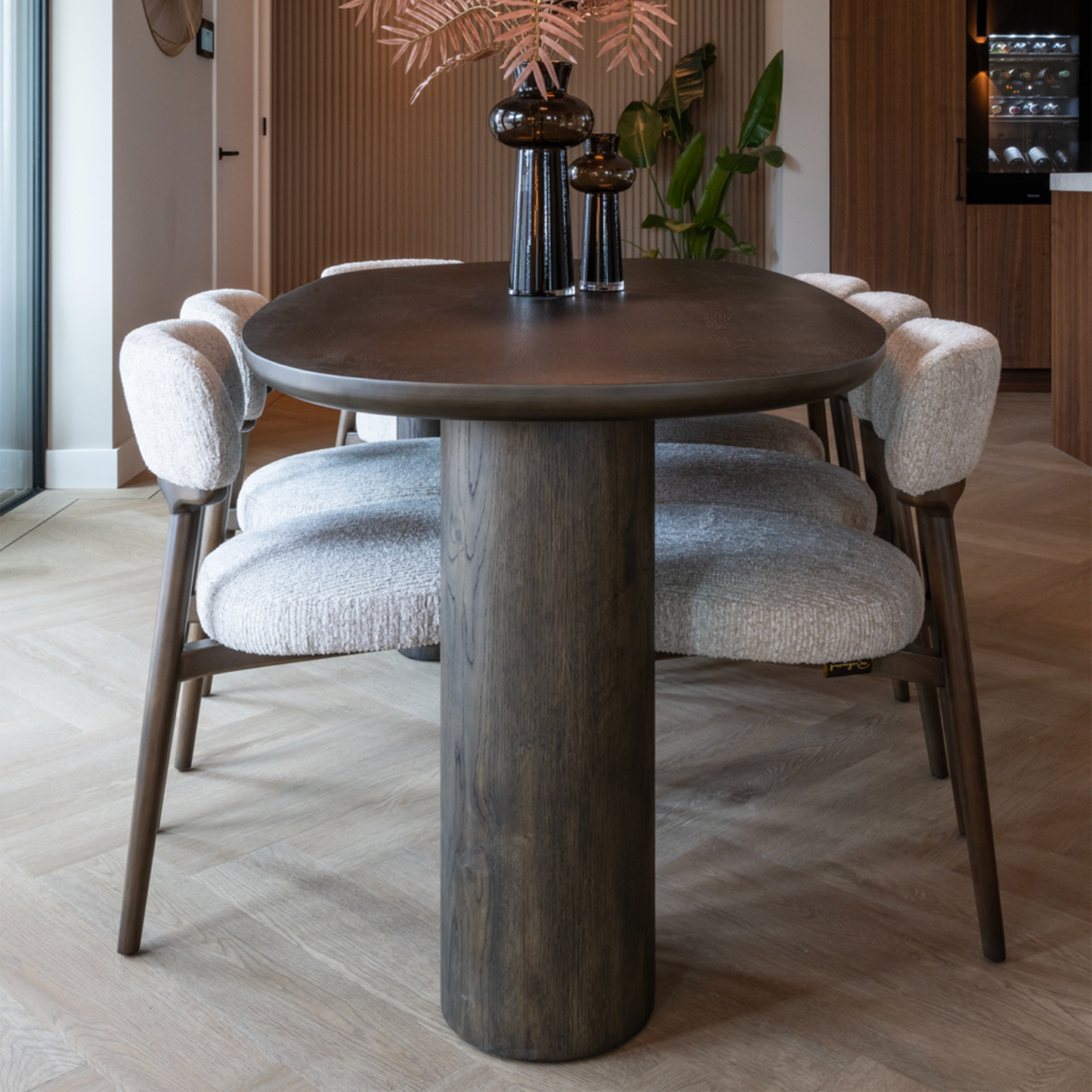 Ellington Brown Dining Table – 230 cm
