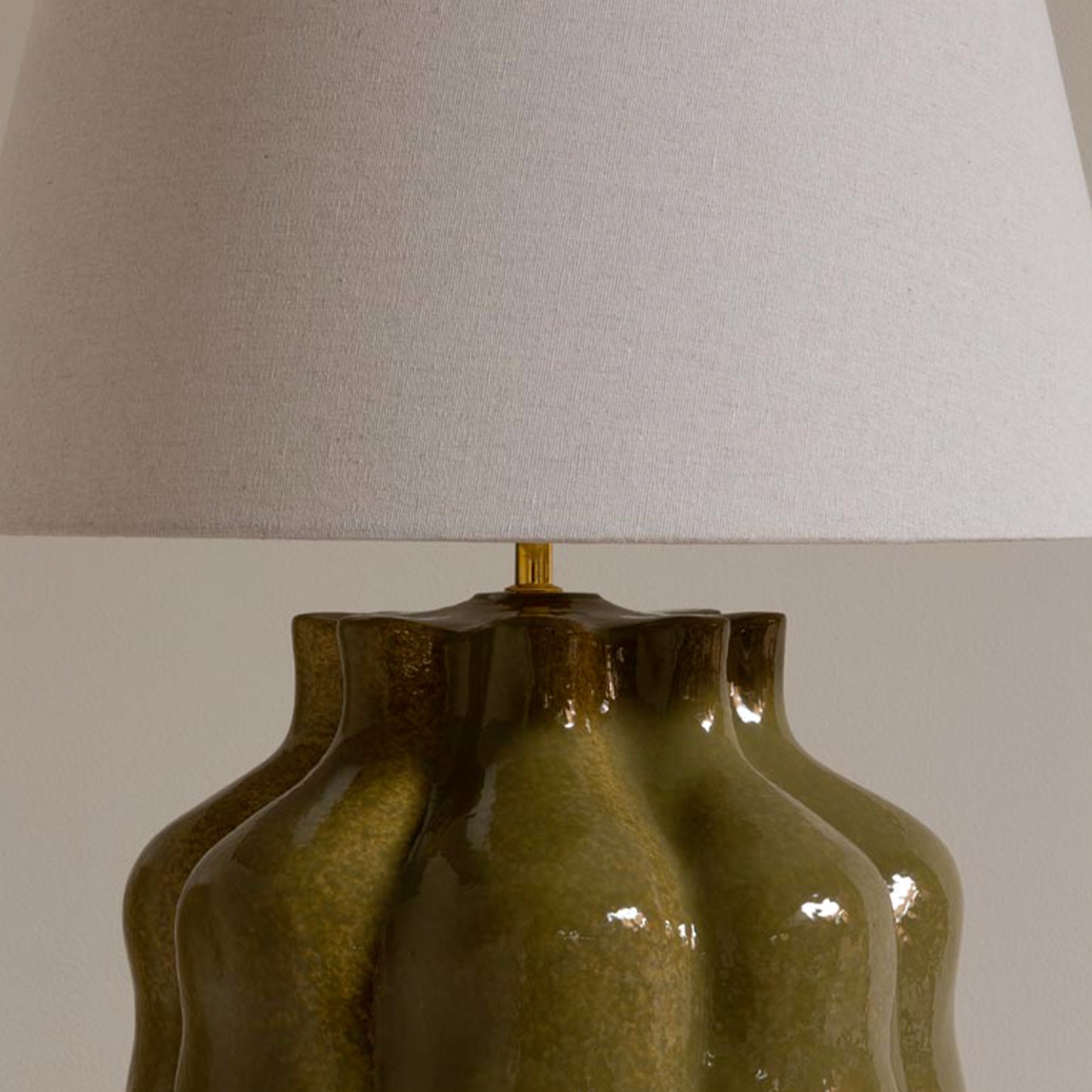 Fleury Green Table Lamp