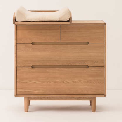 Pure Oak Wood Changing Table