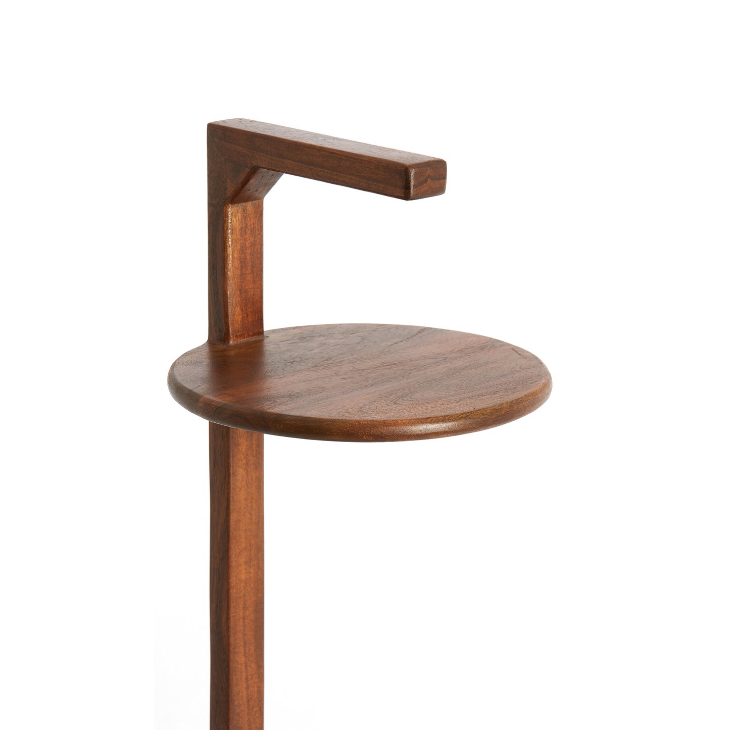 Delmino Acacia Wood Side Table