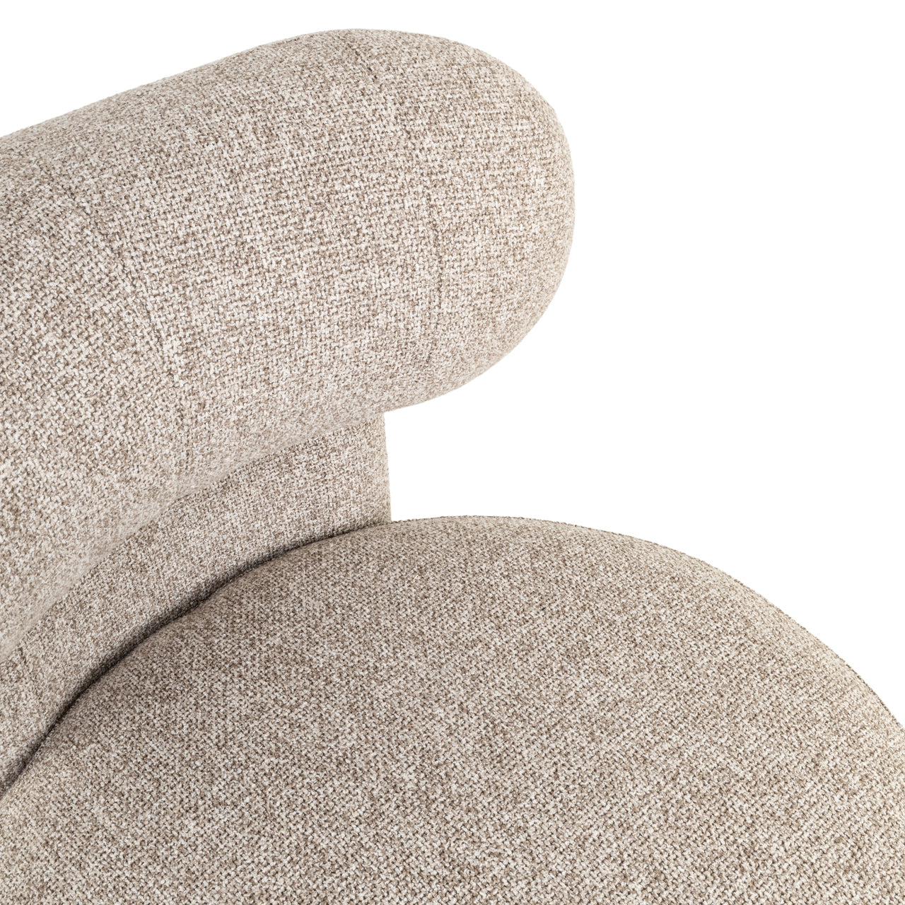 Lounge Swivel Chair Kaya Cayenne Brown