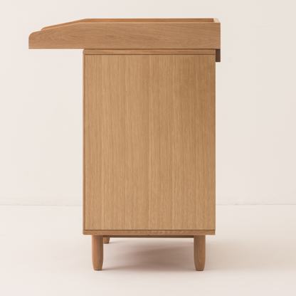 Pure Oak Wood Changing Table