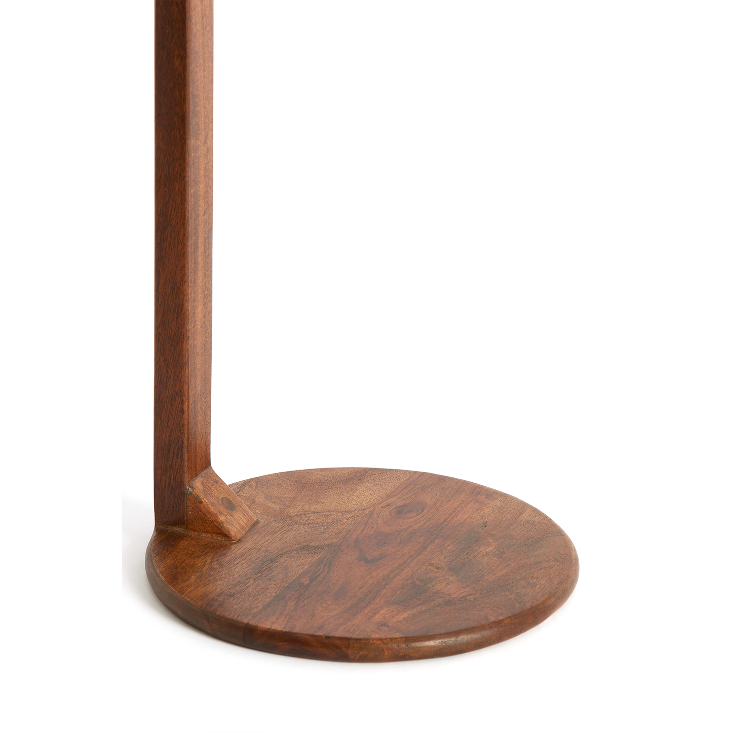 Delmino Acacia Wood Side Table