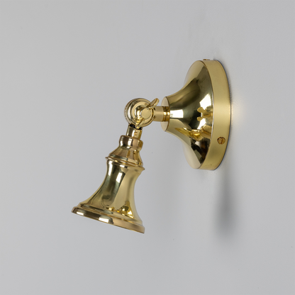 Accra Traditional Small Brass Spotlight 8cm IP20