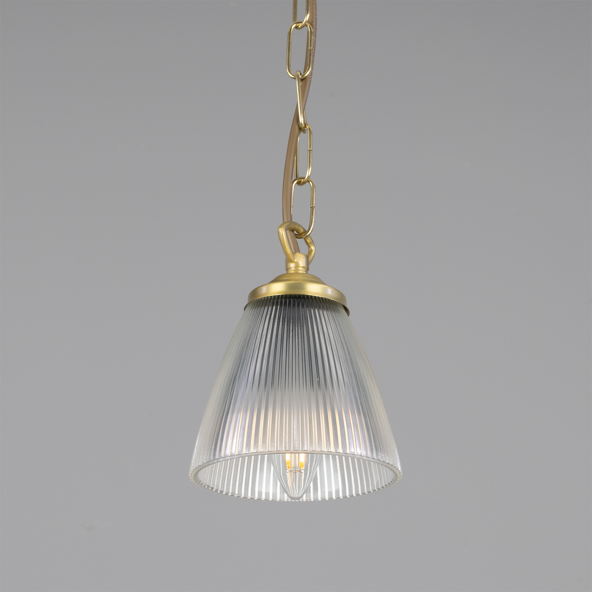 Gadar Small Prismatic Glass Pendant Light 12cm