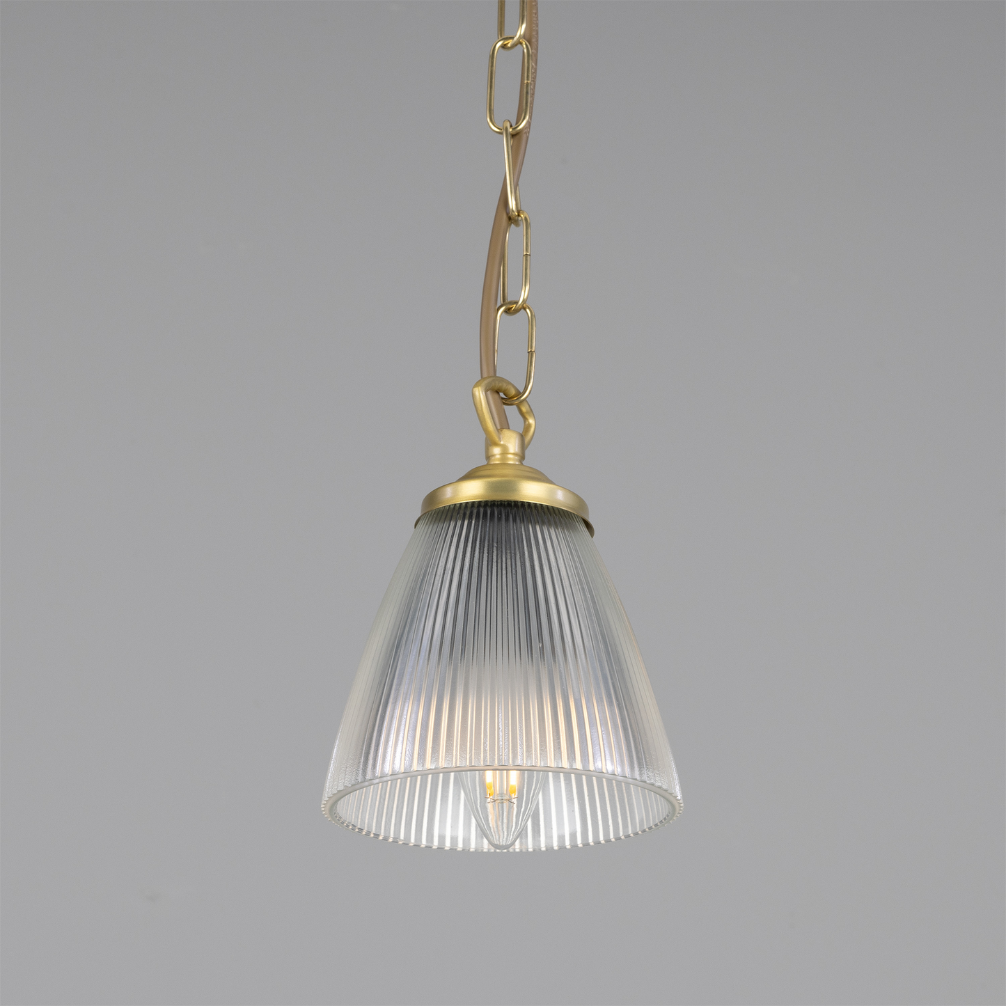 Gadar Small Prismatic Glass Pendant Light 12cm
