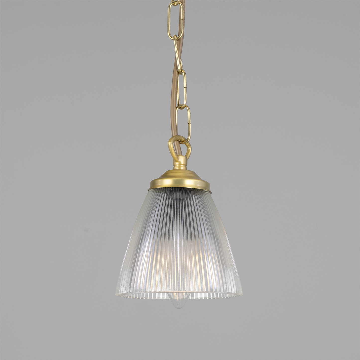 Gadar Small Prismatic Glass Pendant Light 12cm