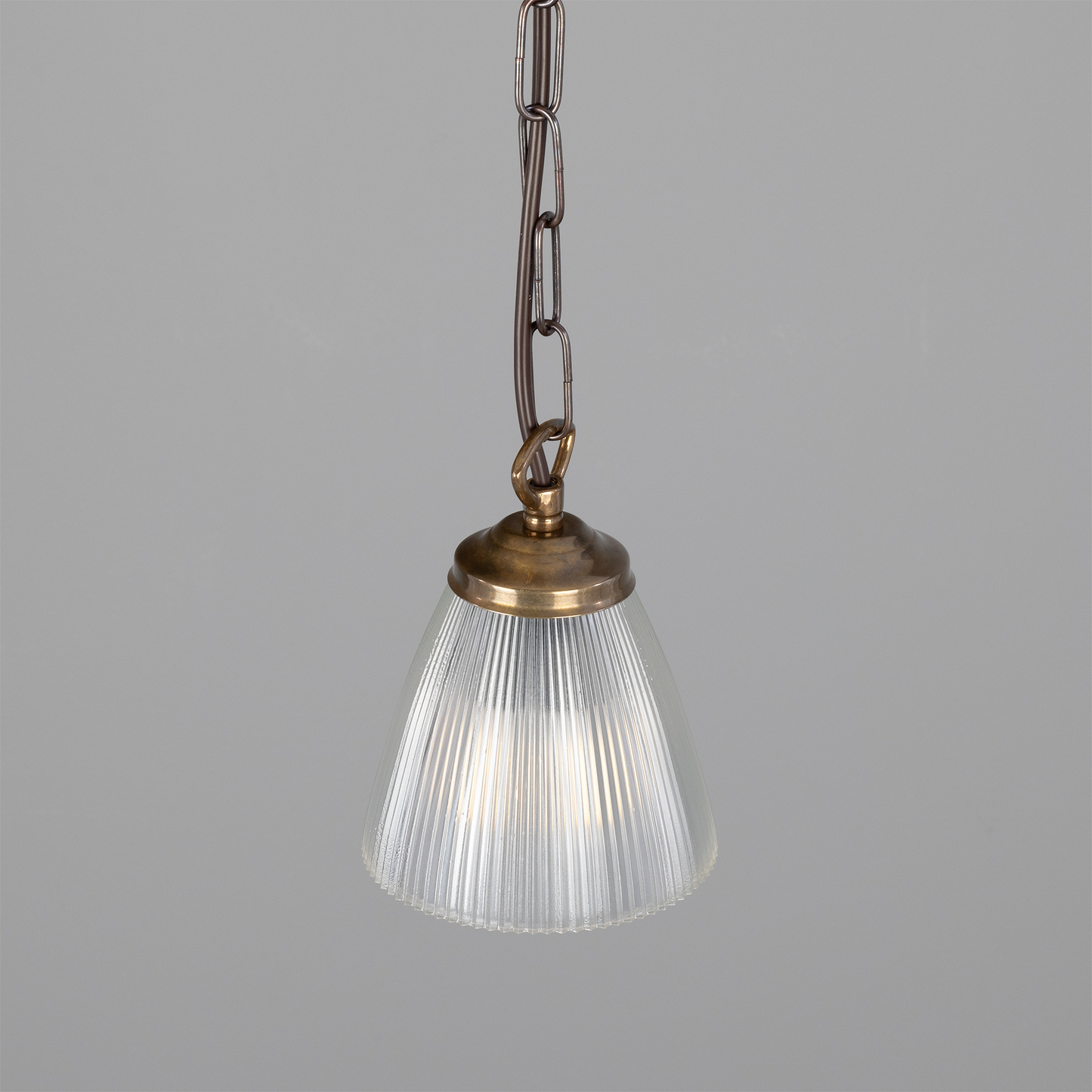 Gadar Small Prismatic Glass Pendant Light 12cm