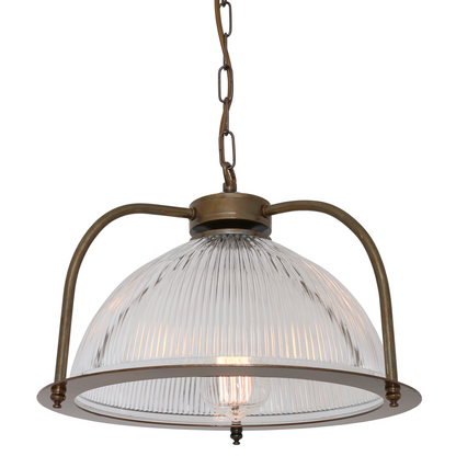 Bousta Prismatic Glass Pendant Light 35cm