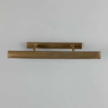 Cambridge Adjustable Reeded Brass Picture Light 60.5cm IP20