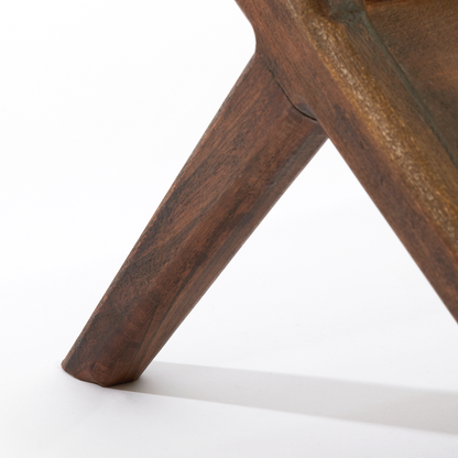 Yuki Acacia Wood & Glass Coffee Table