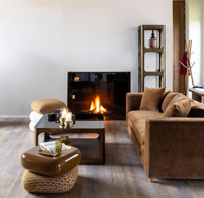 Castano Brown Sofa 3 Seater