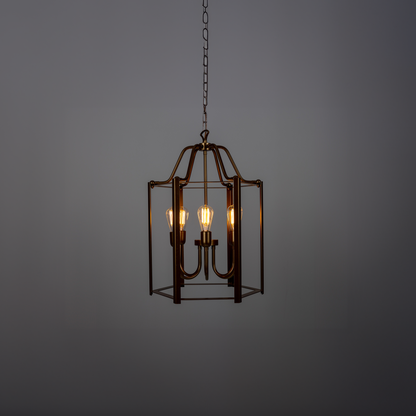 Portroe Indoor Hanging Pendant Lantern, 4-6 Light