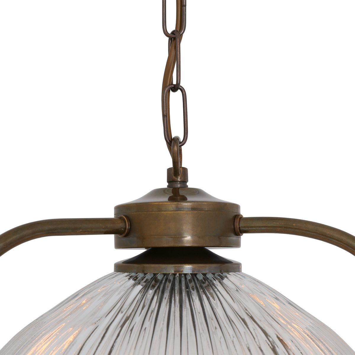 Bousta Prismatic Glass Pendant Light 35cm