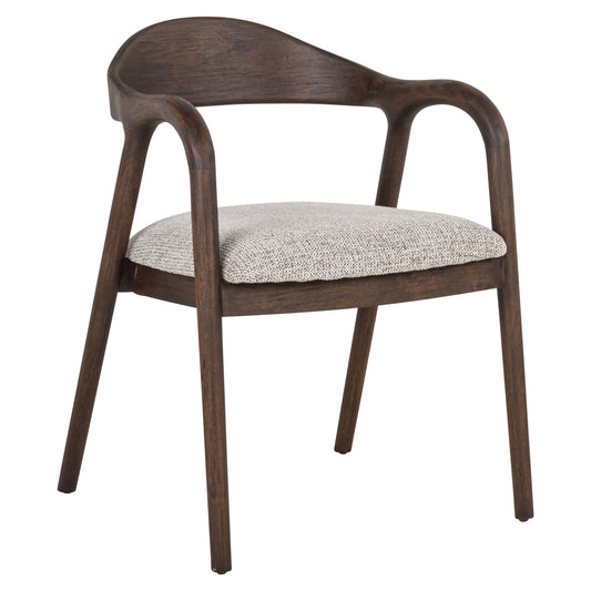 Mihara Dining Chair Mocca Fancy
