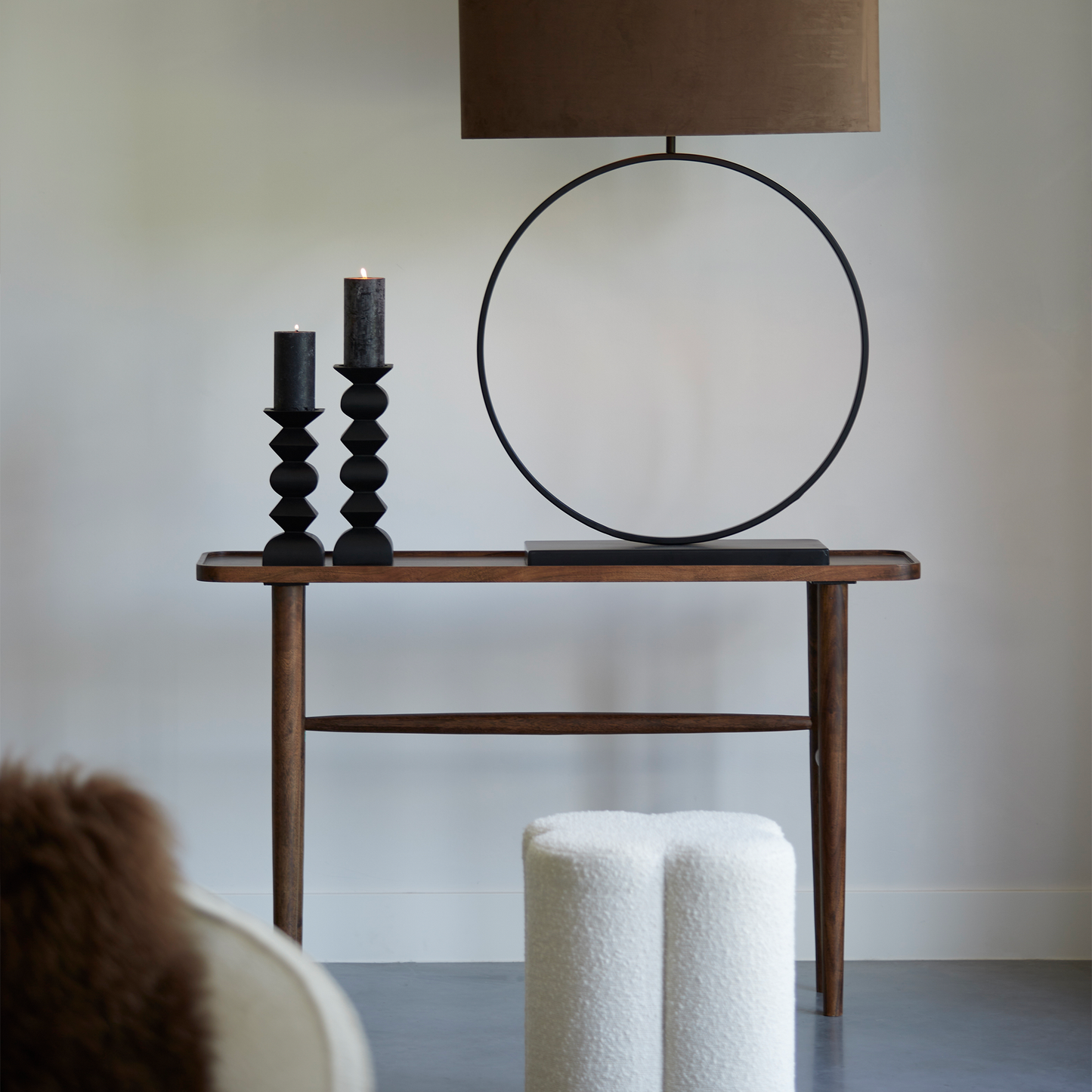 Qiano Medium Acacia Wood Console Table