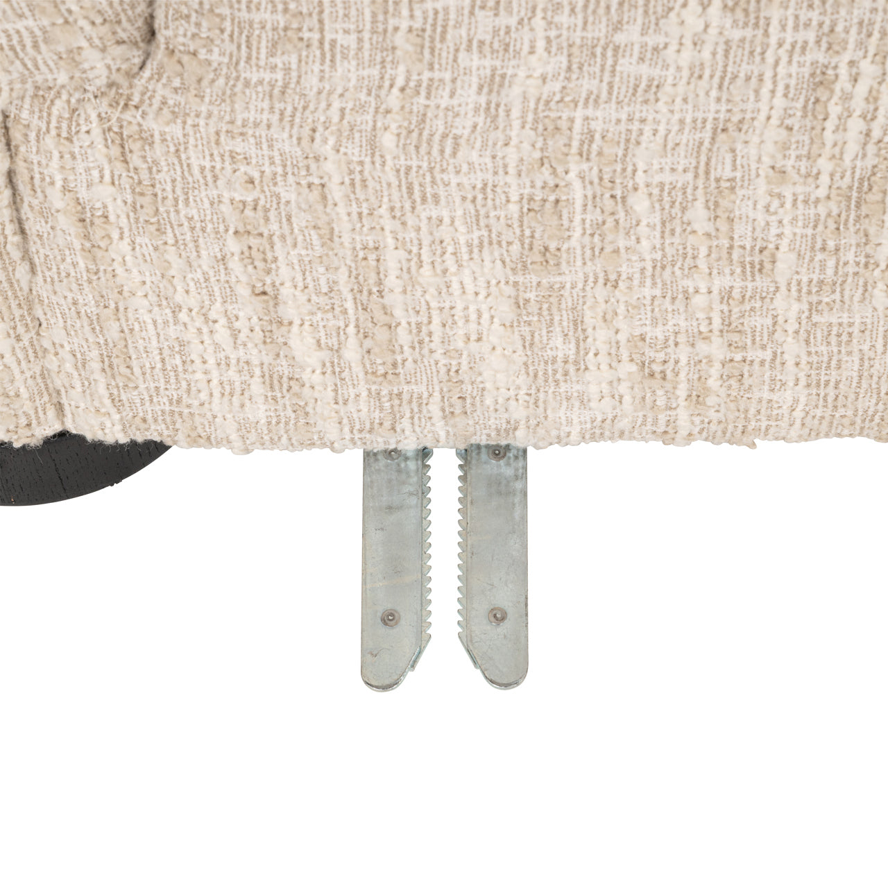 Lounge Sofa Pandora Beige Angora (Right)