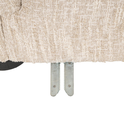 Lounge Sofa Pandora Beige Angora (Right)