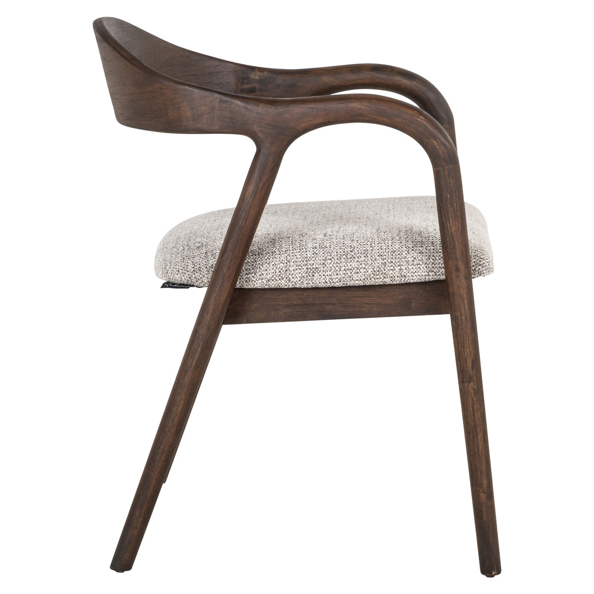 Mihara Dining Chair Mocca Fancy