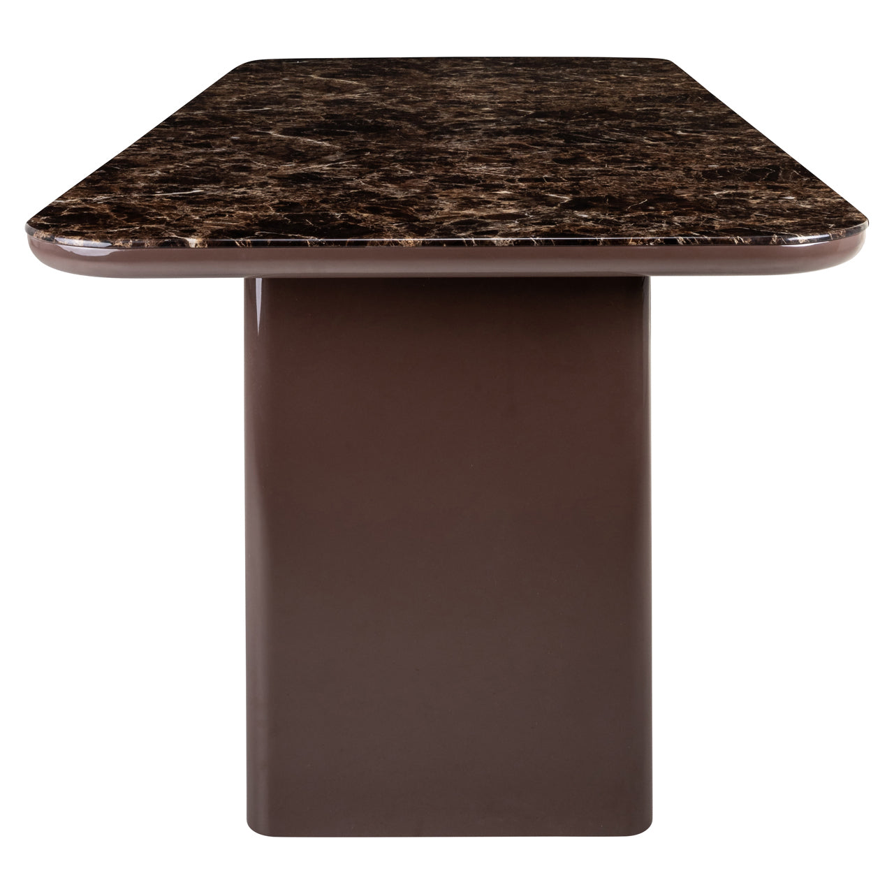 Dining Table Almundi Chocolate Brown 230cm