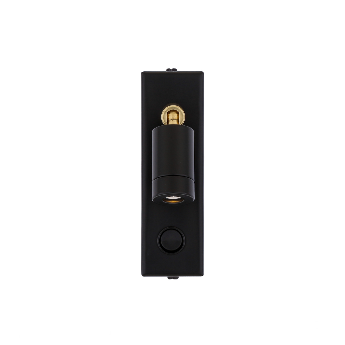 Sampio Adjustable Brass Wall Spotlight 14cm IP20