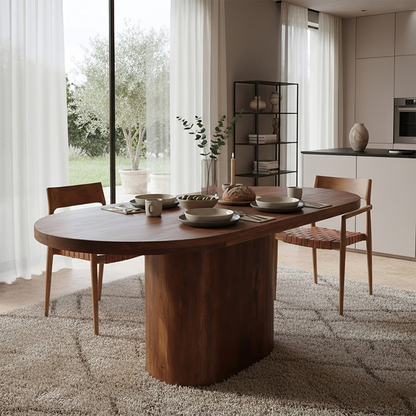 Bullnose Oblong Dining Table