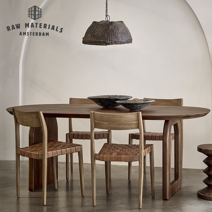 Bullnose Dining Table Mix Base