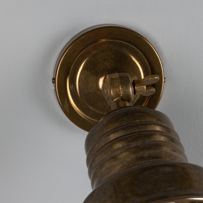 Sucre Adjustable Industrial Brass Spotlight 11.5cm IP20