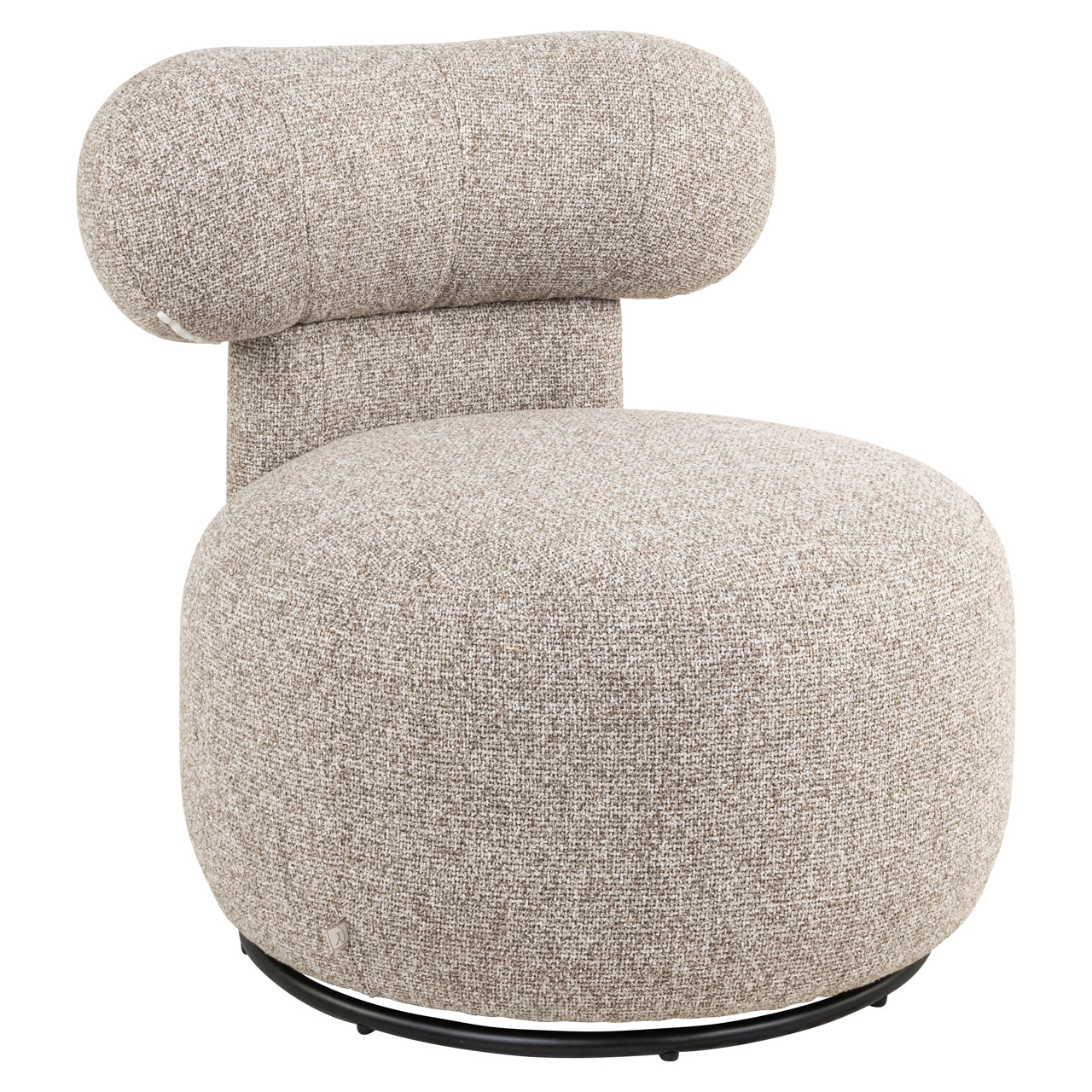 Lounge Swivel Chair Kaya Cayenne Brown