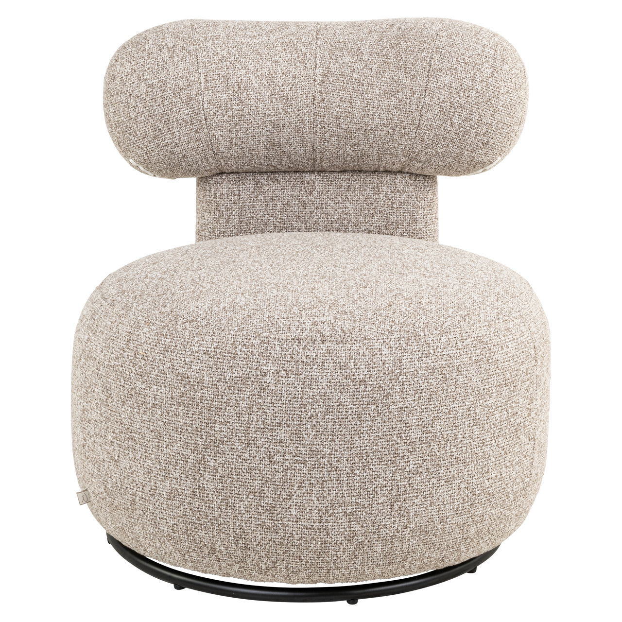 Lounge Swivel Chair Kaya Cayenne Brown