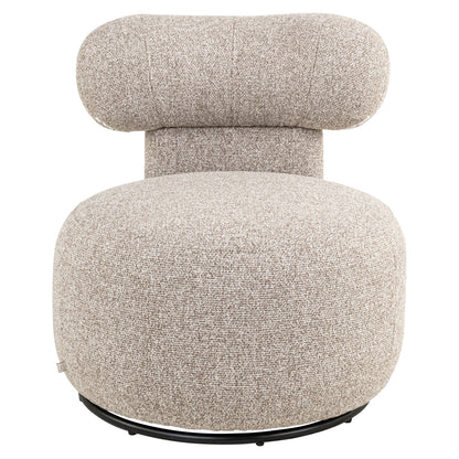 Lounge Swivel Chair Kaya Cayenne Brown