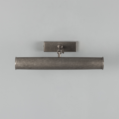 Cambridge Adjustable Reeded Brass Picture Light 35.5cm IP20