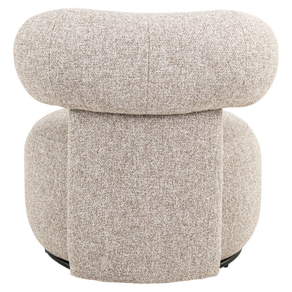 Lounge Swivel Chair Kaya Cayenne Brown
