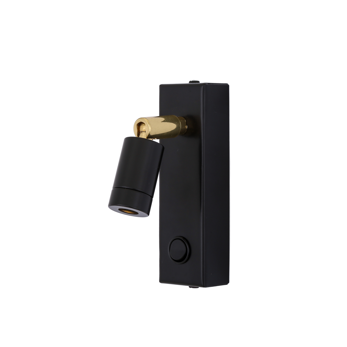 Sampio Adjustable Brass Wall Spotlight 14cm IP20