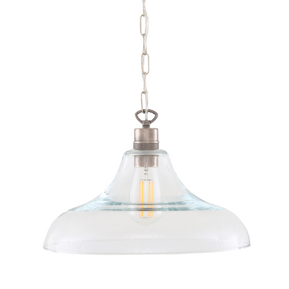 Clifton Railway Clear Glass Pendant