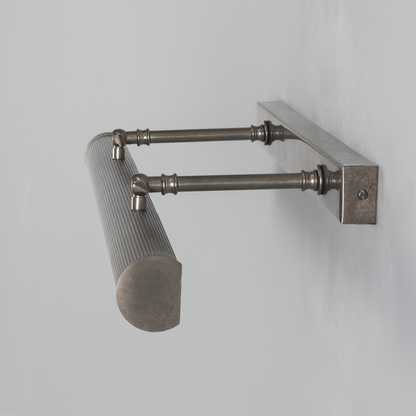 Cambridge Adjustable Reeded Brass Picture Light 60.5cm IP20