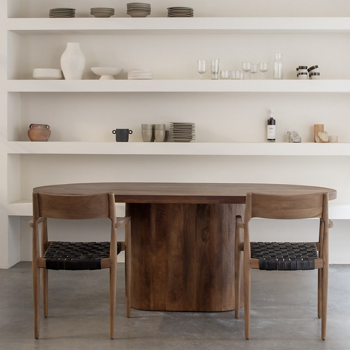 Bullnose Oblong Dining Table