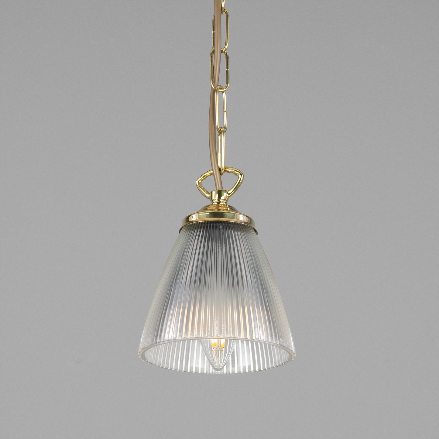 Gadar Small Prismatic Glass Pendant Light 12cm