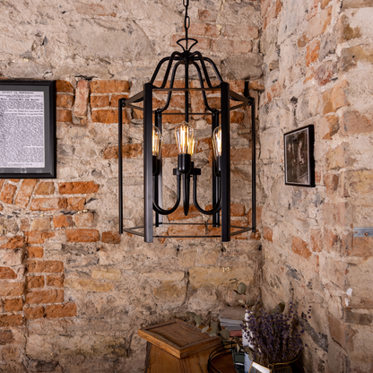 Portroe Indoor Hanging Pendant Lantern, 4-6 Light