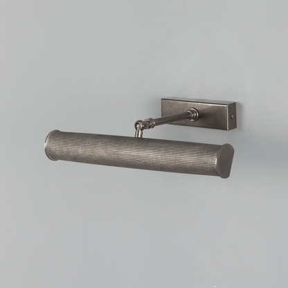 Cambridge Adjustable Reeded Brass Picture Light 35.5cm IP20