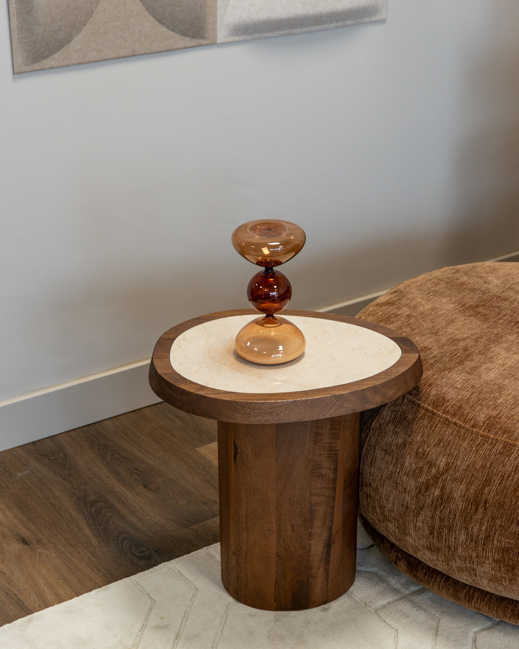 End table Melrose spicebrown