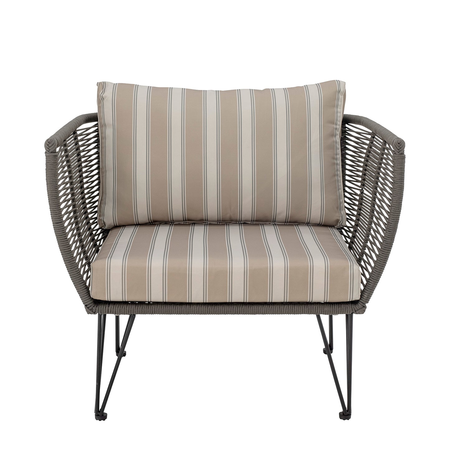Mundo Lounge Chair Green Metal