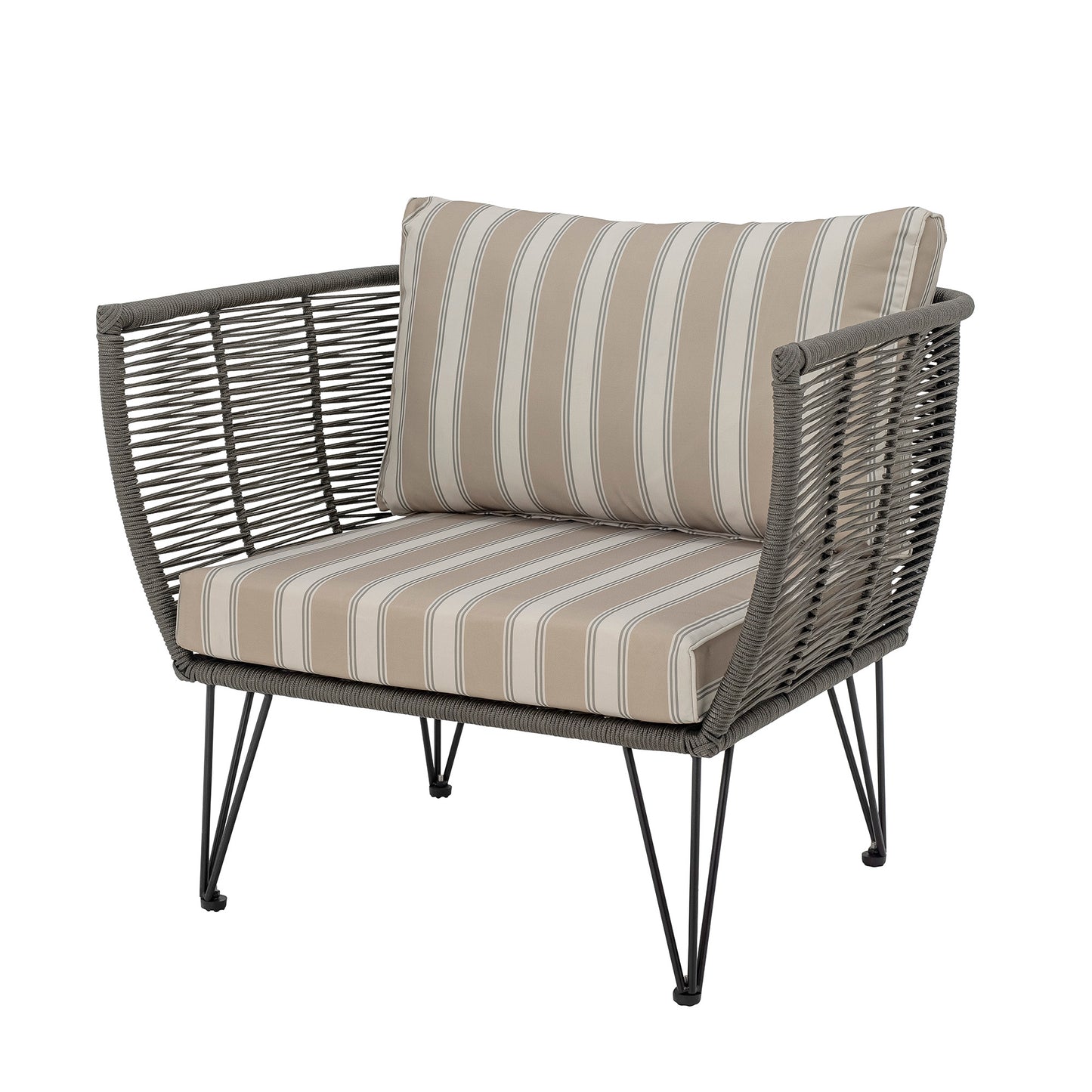 Mundo Lounge Chair Green Metal
