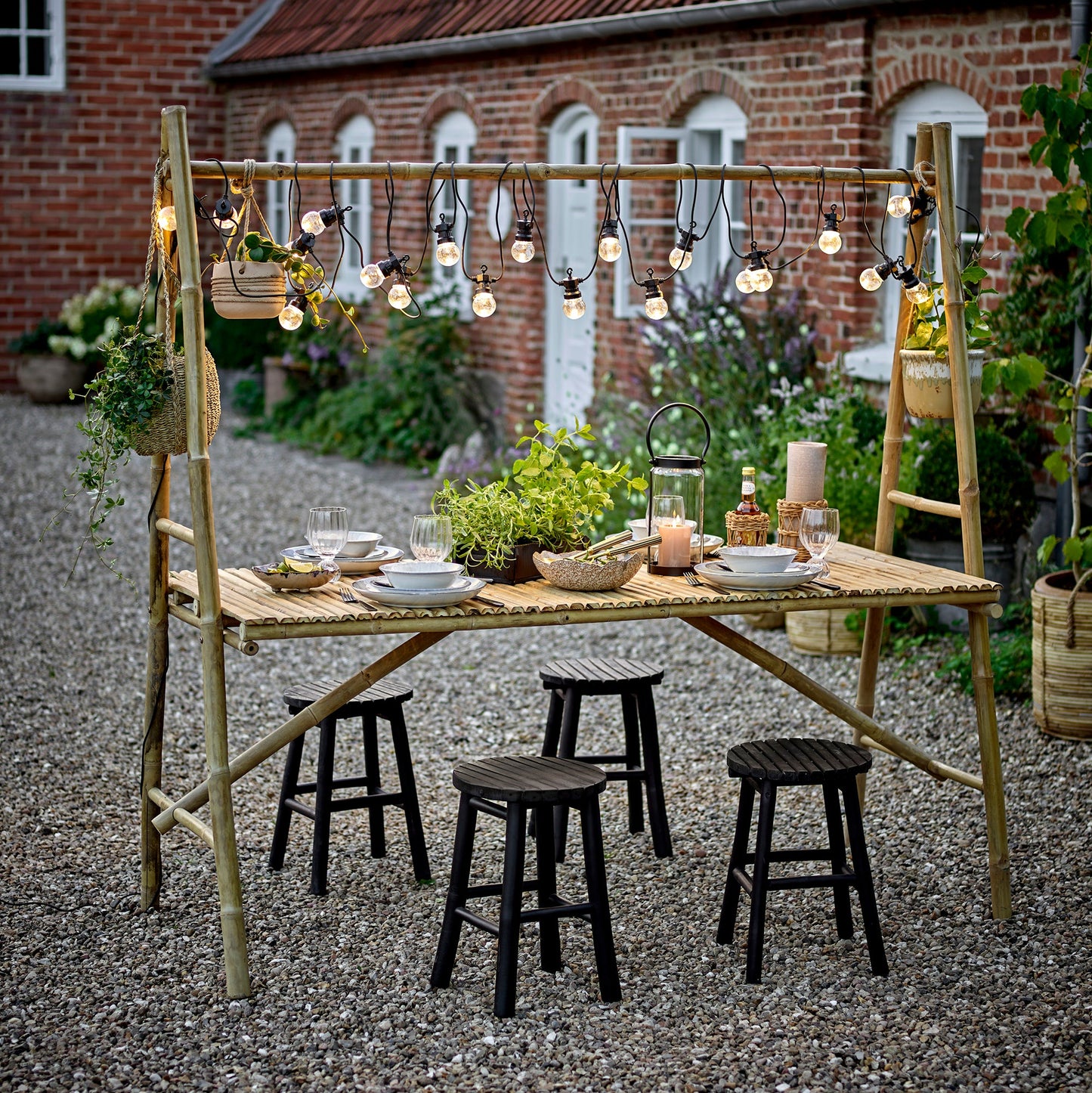 Malo Dining Table Nature Bamboo