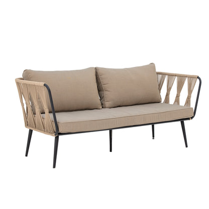 Pavone Sofa Brown Metal