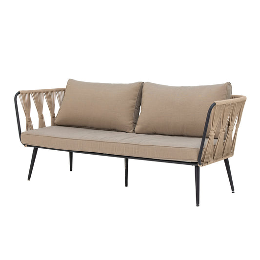 Pavone Sofa Brown Metal