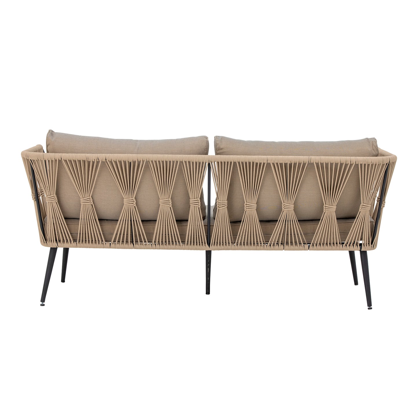 Pavone Sofa Brown Metal